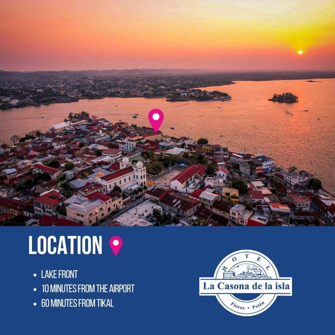 Hotel Casona De La Isla فلوريس المظهر الخارجي الصورة